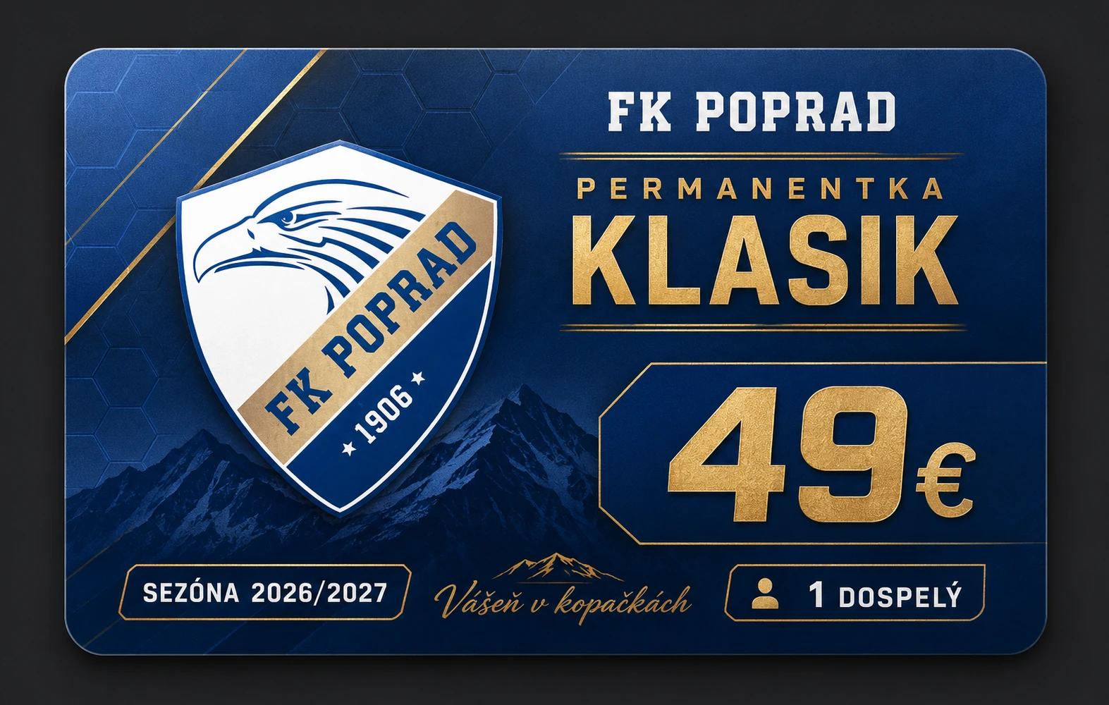 Permanentka Klasik FK Poprad