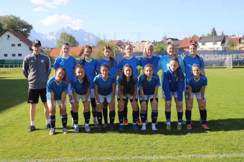 ženský tím FK Poprad